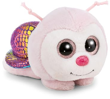 Kuscheltier GLUBSCHIS Schnecke Snilli 13cm - rosa - Stofftier aus weichem Plüsch, niedliches Plüschtier zum Kuscheln und Spielen, für Kinder & Erwachsene, tolle Geschenkidee | 63031
