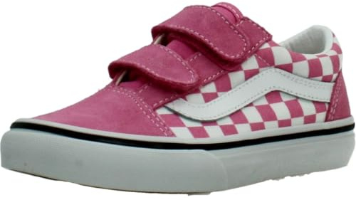 Vans Old Skool V Checkerboa Rosa 32,5 EU