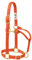 Weaver Leather Original Verstellbares Pferdehalfter aus Nylon, klein, Orangerot