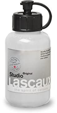 Lascaux: Studio E. Acrylfarbe, 85 ml, Weiß (Titanium White)