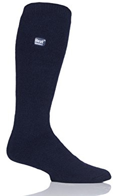 Heat Holders Mens 1 Pair 1.6 TOG Lite Long Knee High Socks - Navy 6-11