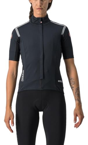 CASTELLI 4519536-085 Gabba ROS W Women's Jacket Light Black/Silver Reflex L