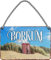 schilderkreis24 Blechschilder Kollektion 18x12cm Beliebte Urlaubsorte: (Borkum)