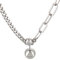 Collier Bola Grossesse Chic Argent | Cadeau Femme Enceinte Original | Pendentif Boule 50 cm