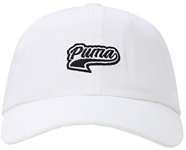 PUMA Script Logo Cap, weiß, One Size