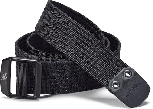 Arc'teryx Unisex Conveyor Belt Gürtel Schwarz M - Width: 38 mm