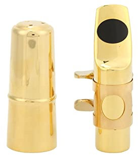 Saxophon-Mundstück-Kit, langlebige Teile Altsaxophon-Mundstücke Compact für Althorn für Blasinstrumente(Brise Nr. 8)