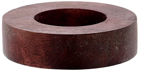 Holyart Portacandele Legno con Bordo rialzato
