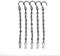5 Stück Blumenampel Ketten, 24cm Blumentopfkette, Kette zum Aufhängen, Hängeketten Metallkette zum Aufhängen für Windlicht Hängend, zum Aufhängen von Vogelhäuschen, Windspiele, Laternen, Pflanzgefäße