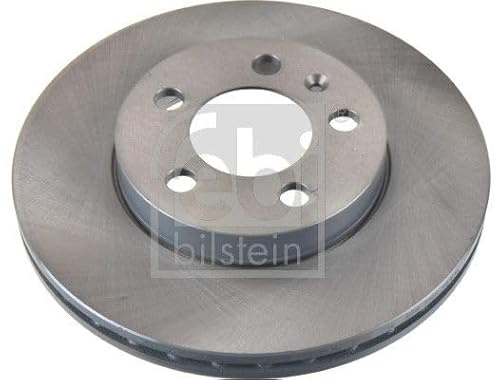 FEBI BILSTEIN 174450 2x Bremsscheiben Vorne Ø256mm innenbelüftet Kompatibel mit VW POLO AW1, BZ1 2Q0615301G 2QB615301D