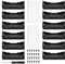 12 PCS 18650 Battery Holder, KUOQIY 1 x 3.7V 18650 Battery Holder Case with Pin, with 2 PCS Plastic Battery Storage Box & Screwdrivers & Screws (1 Slots)