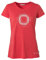 VAUDE Damen Women's Skomer Print Ii T-Shirt, Flame, 48 EU