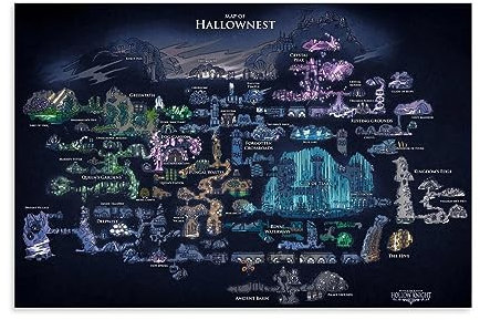 ELedvb Game Hollow Knight Tapete, Leinwand-Poster, dekoratives Gemälde, Leinwand-Wandposter und Kunstdruck, modernes Familienschlafzimmer-Dekor-Poster, 60 x 90 cm