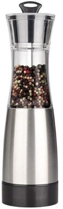 Molinillo de pimienta Molinillo eléctrico de sal y pimienta, molinillo automático de sal y pimienta, aspereza ajustable recargable Utensilios de cocina