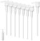 CBLDF Pompes Doseuses, 8 Pièce Distributeurs de Pompe Doseuse, Imperméable Résistant Chaleur, Pompe doseuse de Rechange pour Sirop, Convient Shampoing, Revitalisant, Lotion, Savon Mains