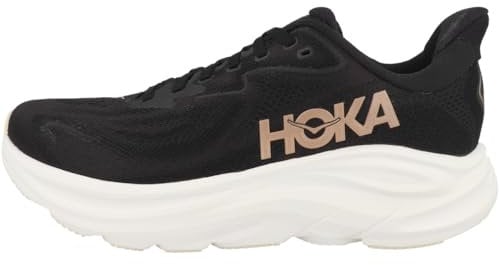 HOKA One One 1162031-BRGL Clifton 10 Black/Rose Gold Women's Scarpe Taglia US 8