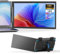 Estensore dello schermo del computer portatile 14 pollici doppio schermo estensore del monitor portatile FHD 1080P IPS Built-in Stand/Speaker Screen Extender per laptop da 13-17 Mac Windows Chrome