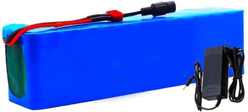 Ebike Lithium Ion Scooter Battery Pack 60V 8Ah 10Ah 15Ah 18Ah 20Ah with Charger 60V Electric Bike High Power Battery with BMS Protection for 200W 500W 800W 1000W Motor 60V 20Ah,T