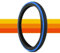 PFHKTO Neumático 20x2.125 | Neumático MTB 20 2.125 | Neumático de Bicicleta 20 Pulgadas 20 x 2.125 | Neumático de Grava Plegable Resistente al Desgaste |(Blue)