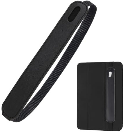 Funda para iPad Lápiz 1 Pieza Funda para Apple Pencil con Diseño Universal Case para Apple Pencil Compatible con Modelos de Apple para Huawei y Xiaomi (Negro) para Estudiantes Artistas