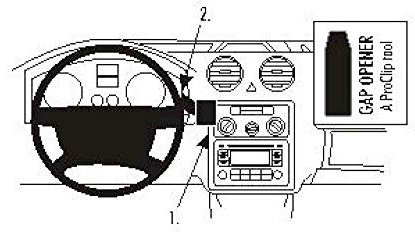 Brodit 853435 ProClip Halterung