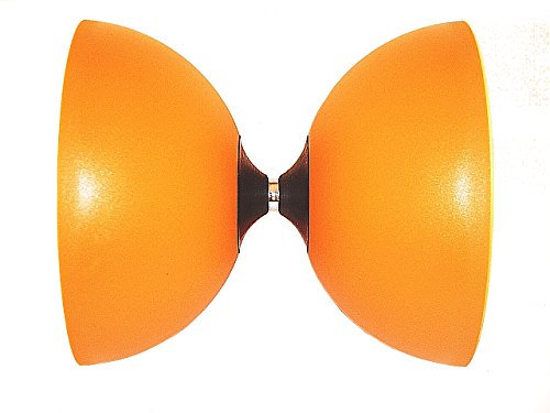 Henrys Circus Diabolo ORANGE mit ULK2 schwarz