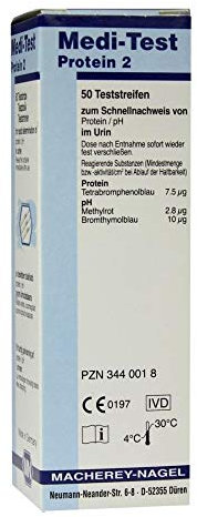 MEDI-TEST Protein 2 Teststreifen 50 St