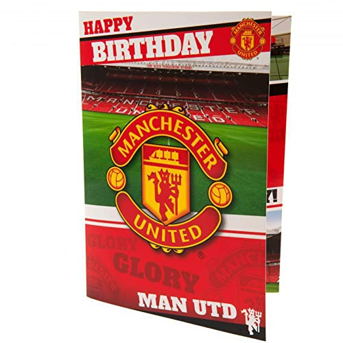 Manchester United F.C. Musical Birthday Card