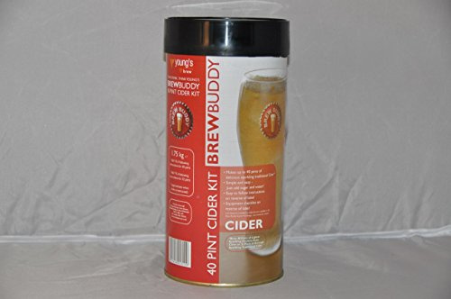 Youngs Brew Buddy Apple Cider Kit (Sparkling) - Makes 40 Pints! - Home Brew Kit