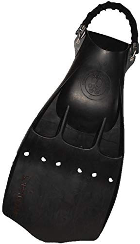 OMS - Slipstream Monoprene Flosse - XL (Schwarz, Tauchen)