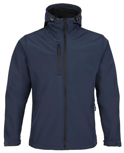 Fortress, 234/NV-XL, Fortezza 234 Holkham Hooded Softshell, blu, 234