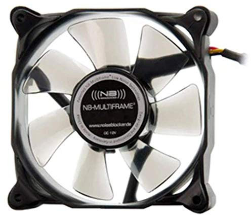 Noiseblocker Multiframe S-Series M8 S2 - Ventilateur PC 80mm - Boitier PC Ventilation Silencieuse - Case Fan PC avec Système de Montage Révolutionnaire