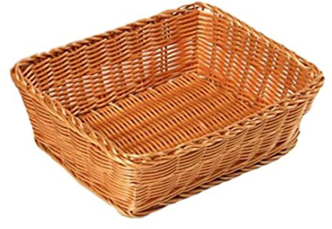 Kesper 17837 Brot und Obstkorb, 27 x 20 x 11,5 cm