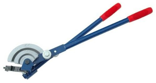 Neilsen CT0238 Pipe Bender - Heavy Gauge Steel Former, Compatible with 15mm and 22mm Pipes, Bench-Mounted or Vice-Clamped