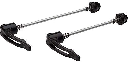 Campagnolo Unisex – Erwachsene Schnellspannachsen-set-2655170352-2655170352 Schnellspannachsen-Set, Schwarz, Einheitsgröße