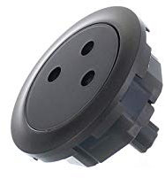 Legrand 067911 Enjoliveur Céliane pour Prise de Courant Surface, 2P+T, Finition Graphite