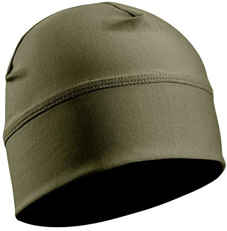T.O.E. Concept Unisex Thermoperformer-Serie Beanie-Mütze, olivgrün, One Size
