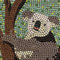 Mosaik bastelset, DIY 20x20cm, Koala