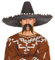 FIESTAS GUIRCA | Sombrero Mexicano de Paja (60 cm) - Accesorio de Fiesta para Celebraciones de Verano y Graduaciones - Ideal para Eventos Temáticos de México y Fiestas de Disfraces - Adulto Unisex