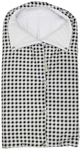 JYOKO KIDS Fußsack für Kinderwagen, Footmuff (VICHY, FLEECE)