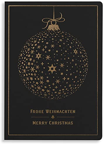 Art Nuvo Weihnachtskarten mit Umschlägen und Einlagen – Set von 10 exclusiven Weihnachtskarten