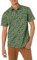 Amazon Essentials Men's Regular-Fit Short-Sleeve Print Shirt, Olive Flowers, XXL