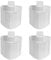 SPARES2GO Cartouche filtrante anticalcaire compatible pour fer à repasser vapeur Rowenta VR8215F0 VR8216F0 VR8220F0 VR8225F0, Blanc