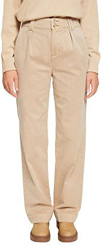 ESPRIT Damen Hose 072ee1b328, Sand, 44W / 30L