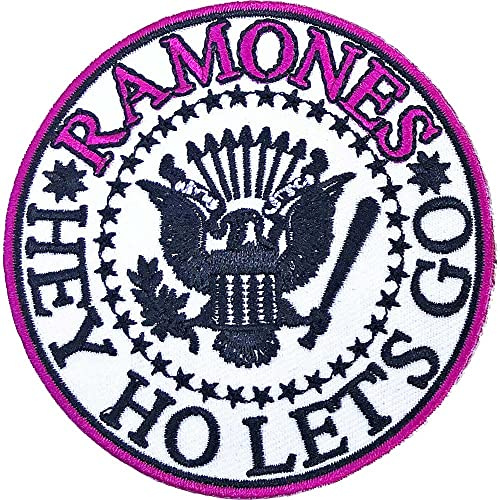 Rock Off Ramones The Hey Ho Let's Go V. 1 Official Woven Patch