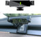 TOPABYTE Tesla Model 3 Model Y Gravity Car Phone Mount Compatible with All 4-6.5 Inch Phones(Piano Black)
