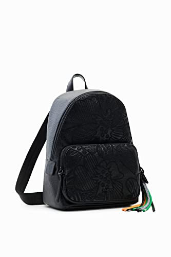 Desigual Damen Back_alpha BACK ALPHA MOMBASA MINI 2000 BLACK, Schwarz, Einheitsgröße EU