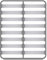 Sommier Hermes pour lit 150 x 190 cm - Pieds non inclus - Structure en bois et structure en tubes en acier - Avec chevilles anti-bruit - Idéal pour chambre à coucher et chambre de votre maison
