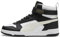 PUMA Unisex RBD Game Sneaker, White Black-Vapor Gray, 37.5 EU