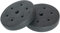 BAKAJI Set 2 Dischi per Bilanciere e Manubri Peso 20kg (10kg x 2) Cemento Foro 25mm, Rivestimento in Plastica Antigraffio, Professionali Palestra, Fitness, Riabilitazione, Esercizio Fisico Allenamento